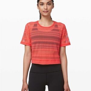 Lululemon Women's Mesh Crop Top